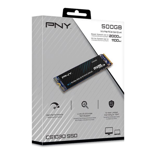 7C PNY SSD CS1030 500GB pk »