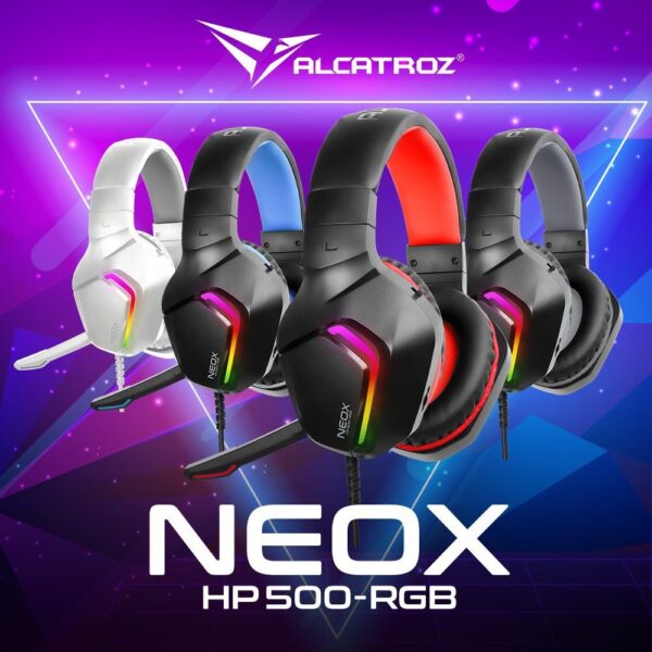 ALCATROZ NEOX HP 500 RGB HEADPHONE »