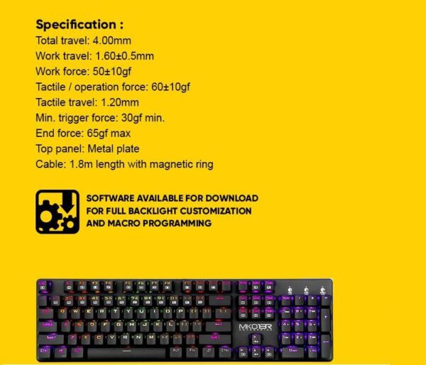 Armaggeddon Gaming Keyboard 3 »