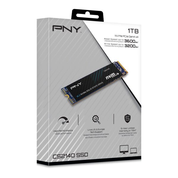 PNY CS2140 SSD M.2 NVME 1TB pk »