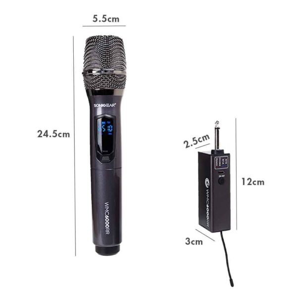 SonicGear WMC6000RR Wireless Microphone 6 »