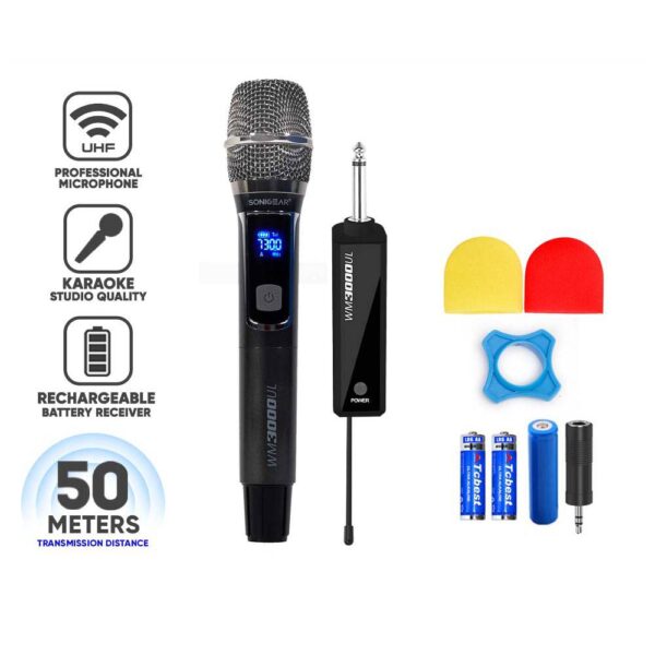 SonicGear WM 3000 UL Wireless Microphone 9 »