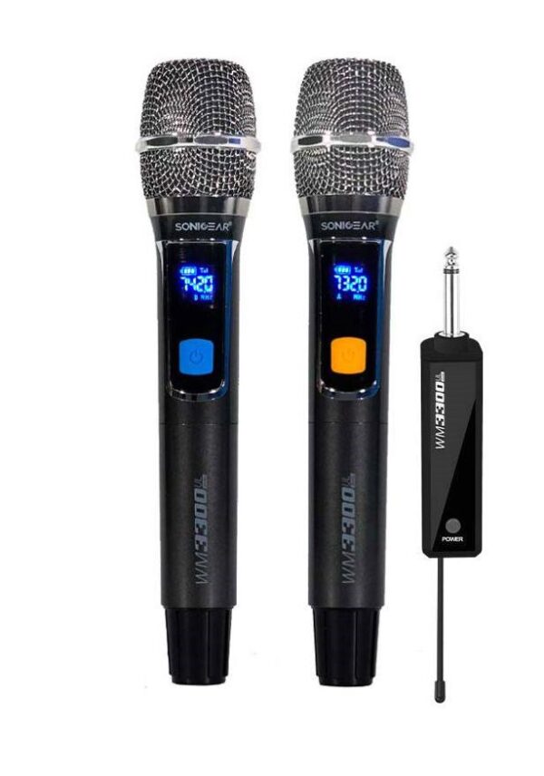 SonicGear WM 3300 UL DUAL 2 Wireless Microphones PROFILE »
