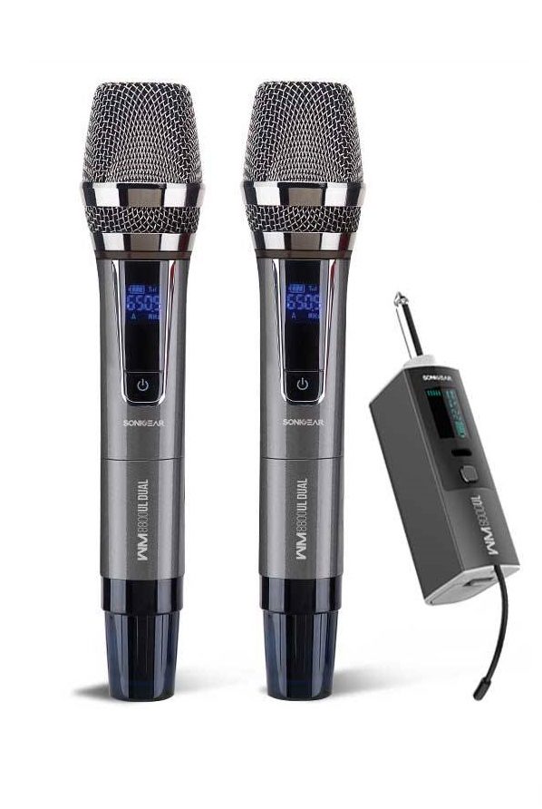 SonicGear WM 8800 UL DUAL 2 Wireless Microphones PROFILE -