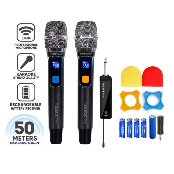 SonicGear WM 3300 UL DUAL 2 Wireless Microphones 1 1 »