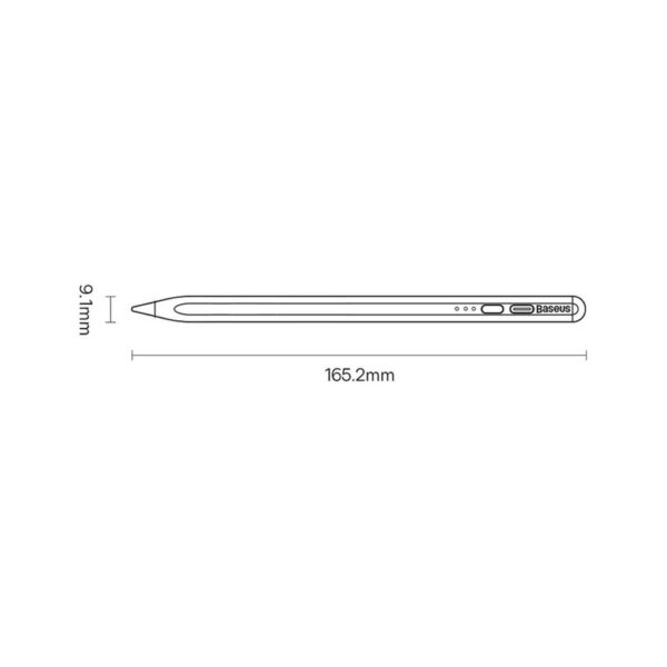 eng pl Active passive stylus for iPad Baseus Smooth Writing 2 SXBC060302 white 144552 19 »