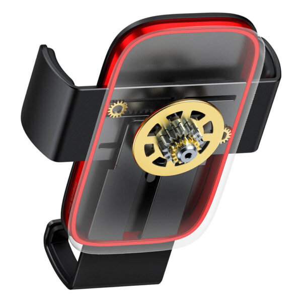 spa pl Baseus Metal Age II Gravity Car Phone Holder en la rejilla de ventilacion negro SUJS000001 103798 7 »